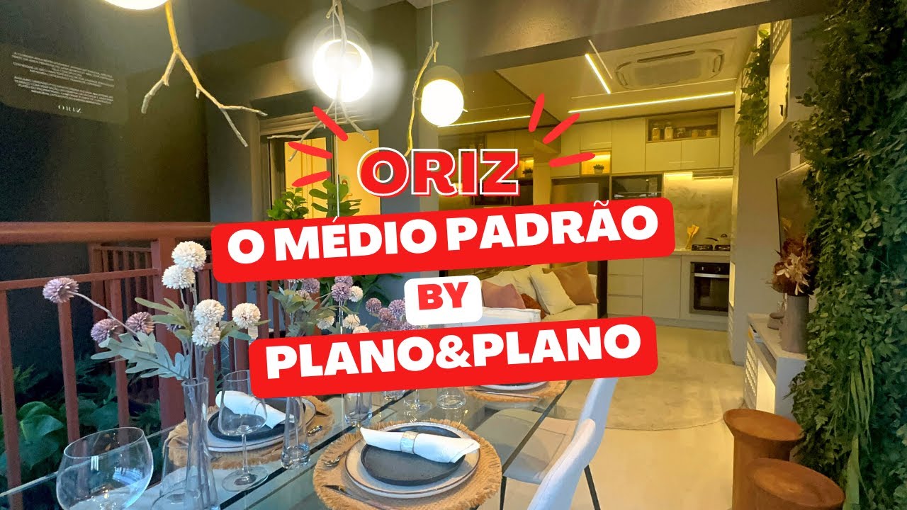 DECORADO MARAVILHOSO MÉDIO PADRÃO | 42 METROS | Plano&Plano | 2 dorms com sacada! @PlanoePlanoC