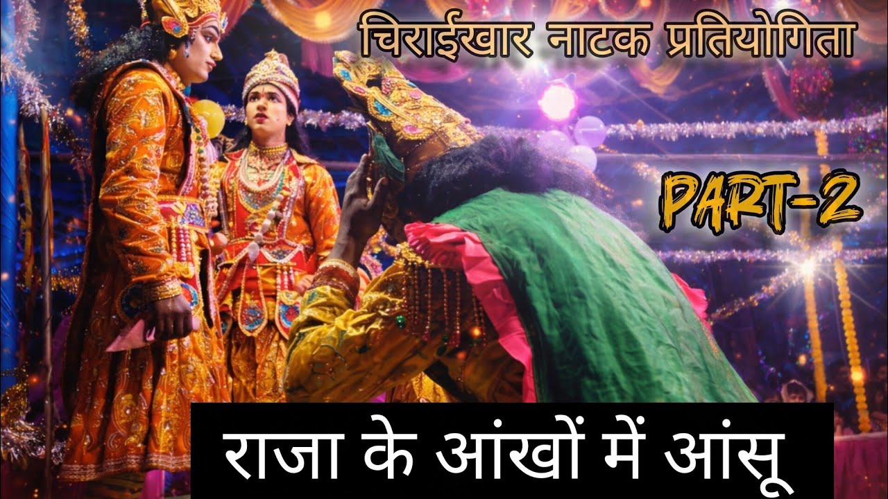 राजा 🫅के आंख में 😭आशु // चिराईखार नाटक// माटीपहाड छर्रा// Part-2// 