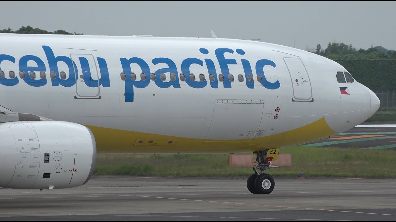 Cebu Pacific Airbus A330-300 RP-C3342 Landing at NRT 34R
