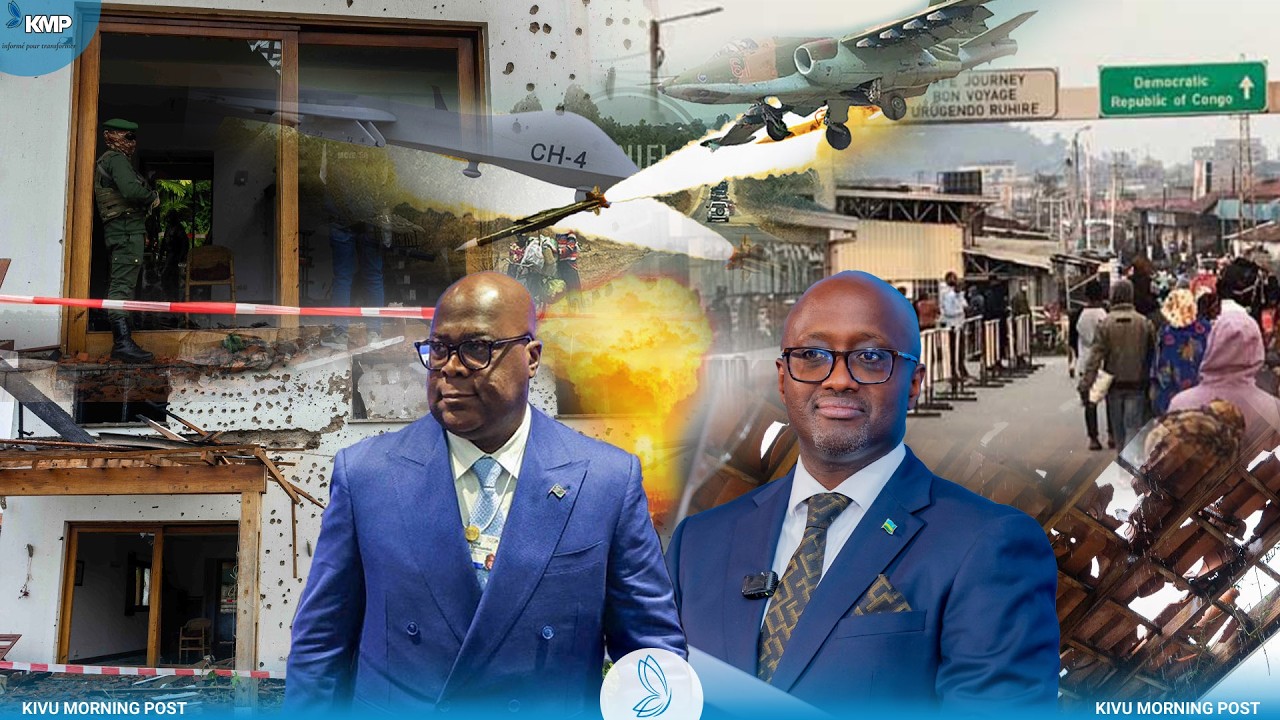 RDC-RWANDA : KIGALI DÉNONCE L’ATTAQUE DE DRONES À GOMA COMME PROVOCATION FRONTALIÈRE
