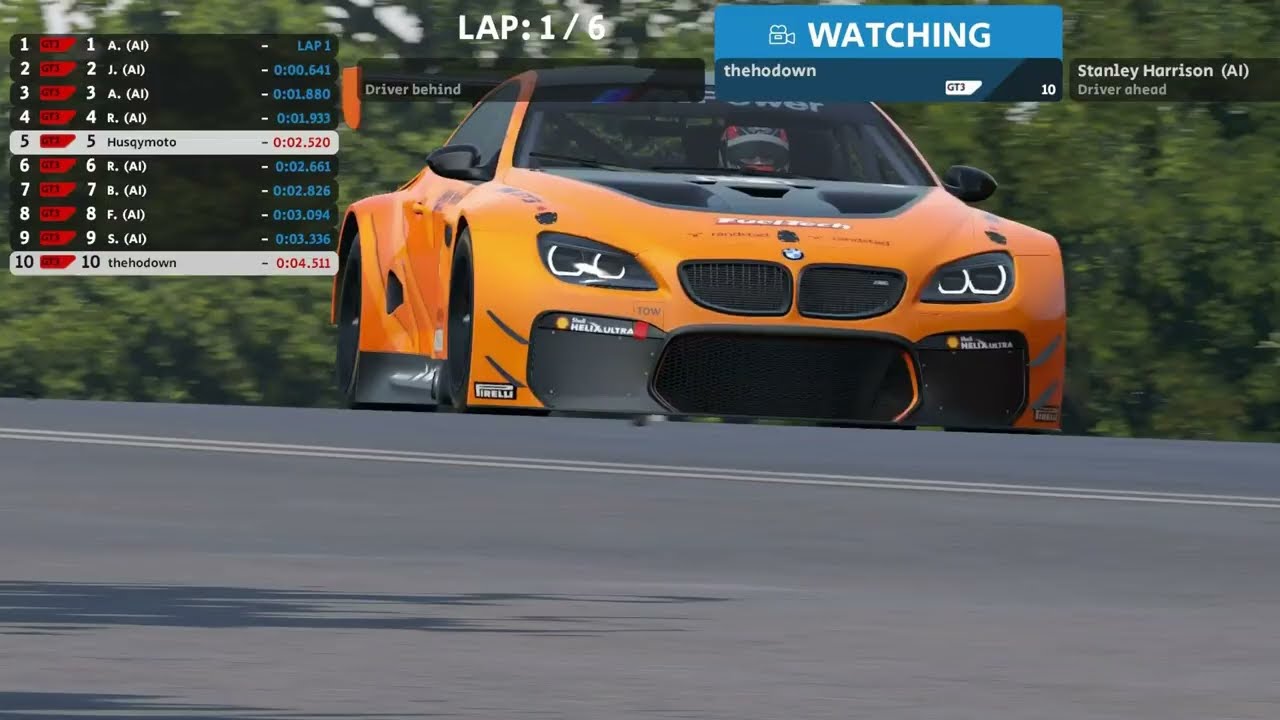 BMW GT3 on Spa with Thehowdown. My HH teammate from Hyperdash.