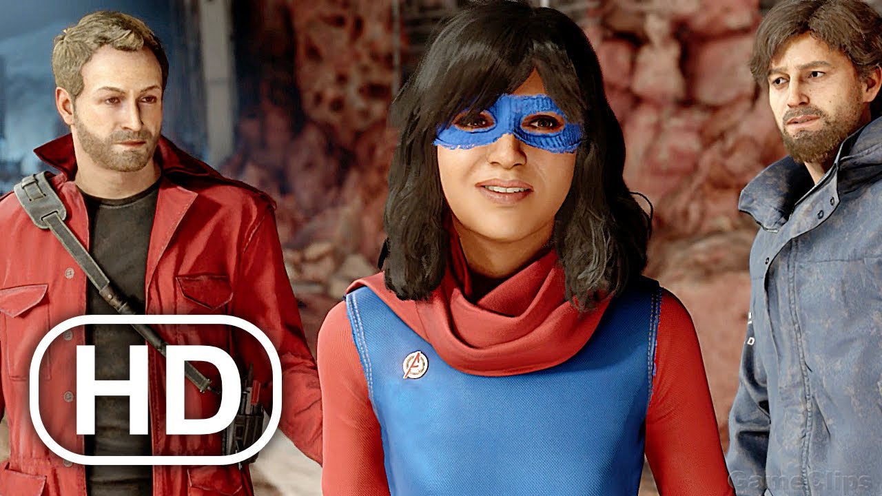 Marvel's Avengers Ant Man Shows Hulk & Ms. Marvel Ant Hill Scene HD