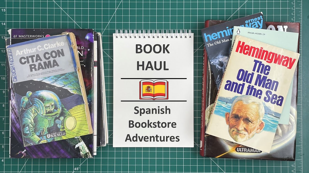 Exploring Spanish Bookstores! My Holiday Book Haul & Finds