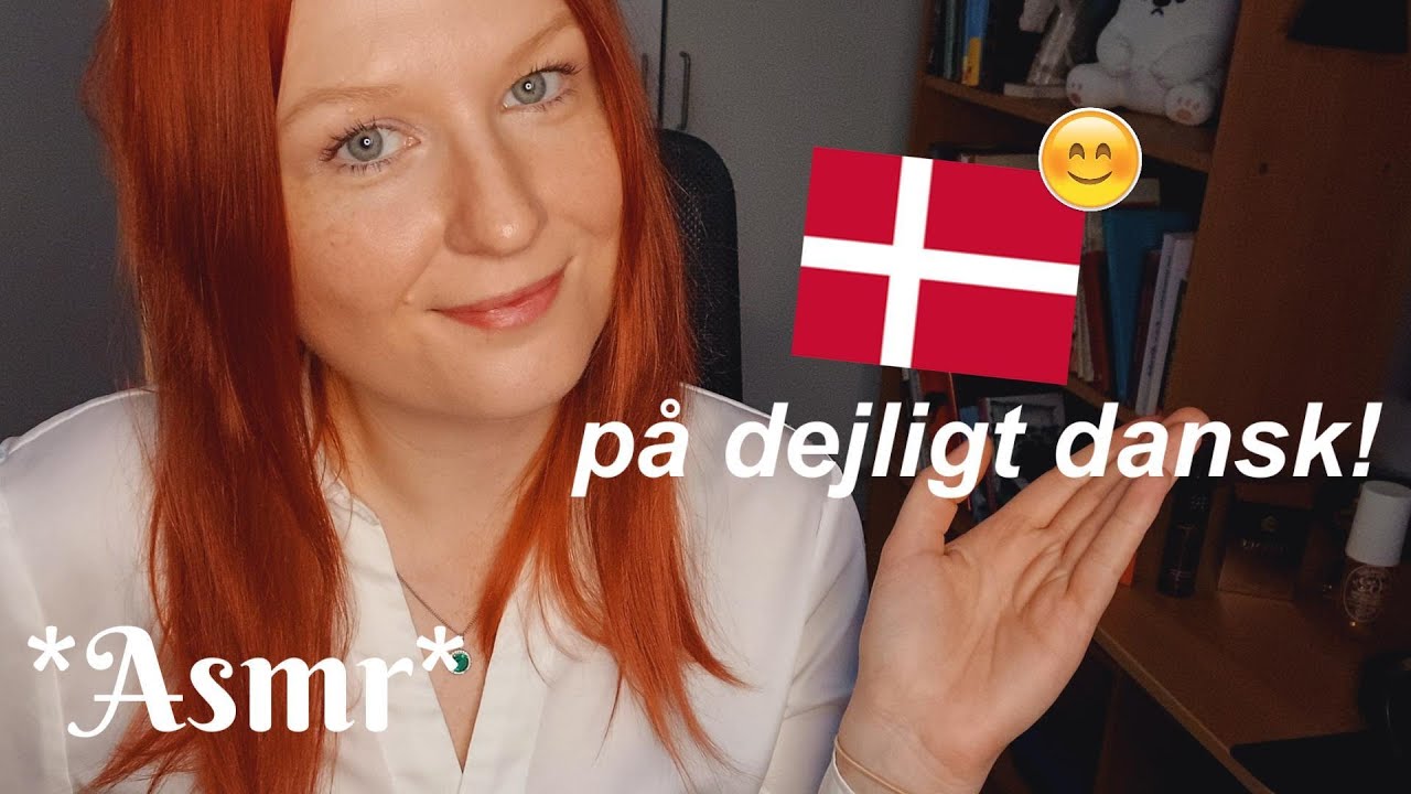 Trying to speak Danish! Jeg prøver at tale dansk! *ASMR* 🥰