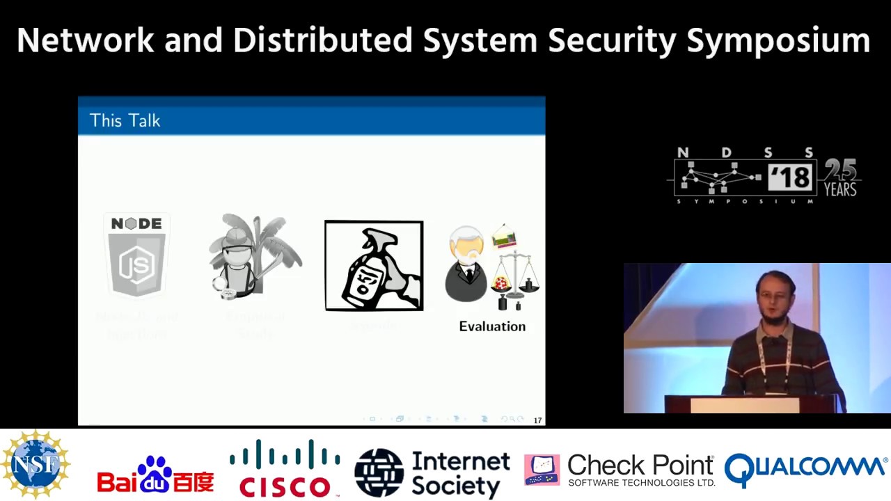 NDSS 2018 SYNODE: Understanding and Automatically Preventing Injection Attacks on NODE.JS