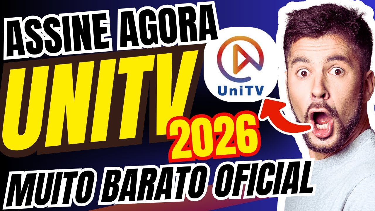 RECARGA UNITV BARATA 2026 💰 Ative UNITV PRO e VIP com C&oacute;digo Oficial 16 D&iacute;gitos