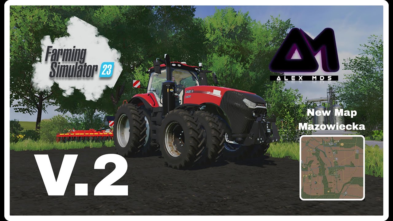 Farming Simulator 23 APK с новой картой (Мазовецка) и добавленными новыми функциями.