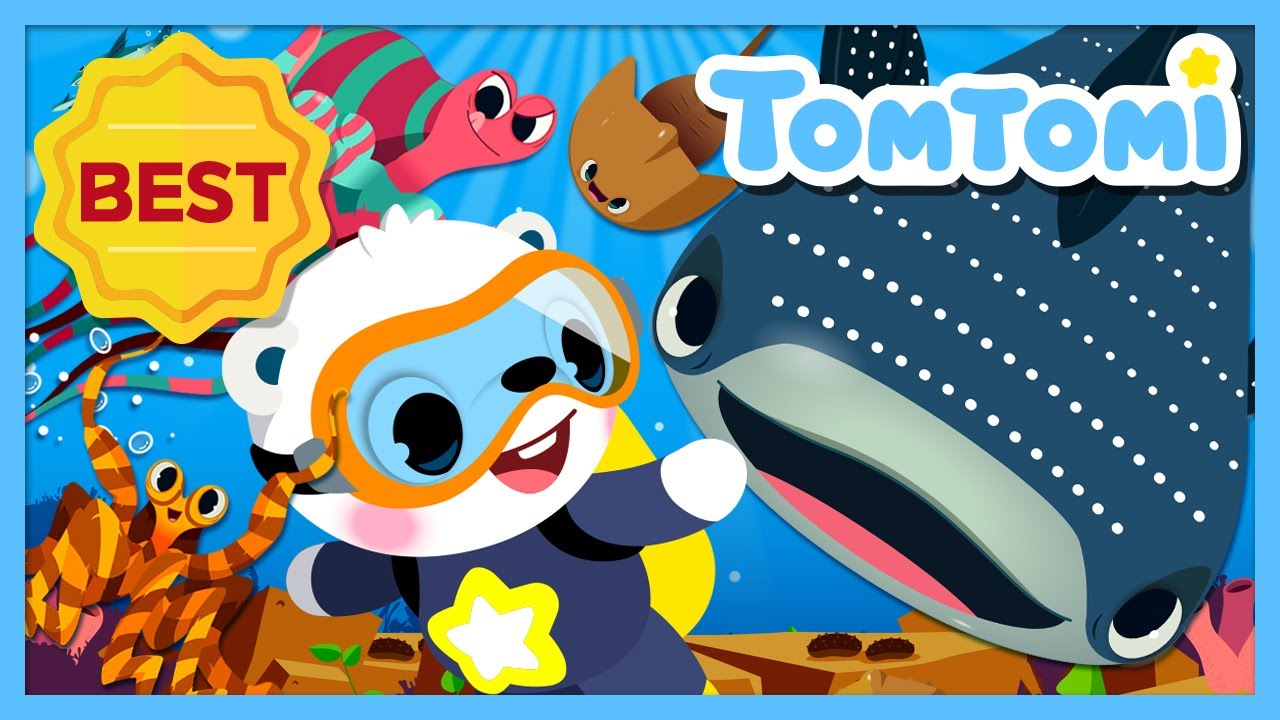 BEST Ocean Animal Songs Compilation | Let's go meet fascinating ocean friends! | Kids Song | TOMTOMI