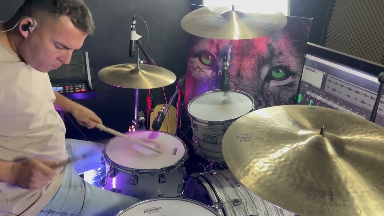 Felipe Rodrigues - Tudo é Perda ( Ao Vivo ) Drum Cover