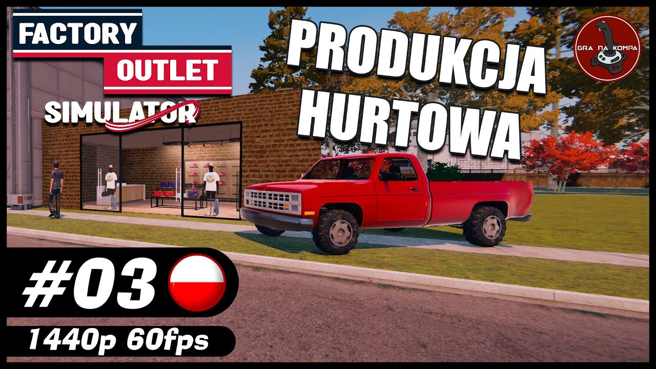 Produkcja hurtowa || #3 || Factory Outlet Simulator gameplay PL