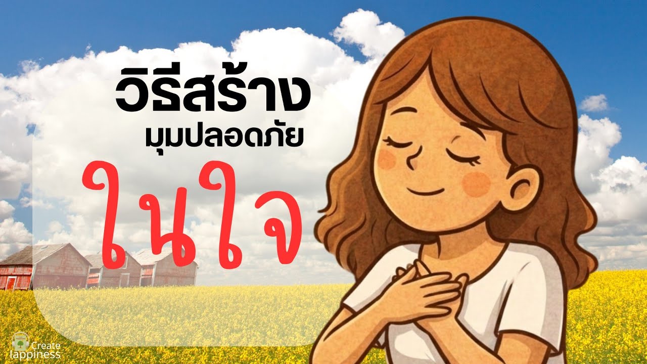 วิธีสร้าง “พื้นที่ปลอดภัยในใจ” แล้วคุณจะสงบขึ้นทันที