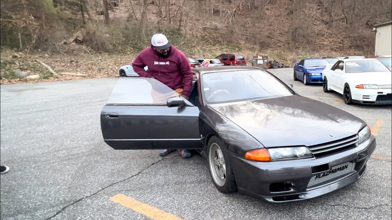 ПЕРВАЯ ПОЕЗДКА ХЕРТСА НА GTR! (на трассе все просто разнесли Z в пух и прах!)