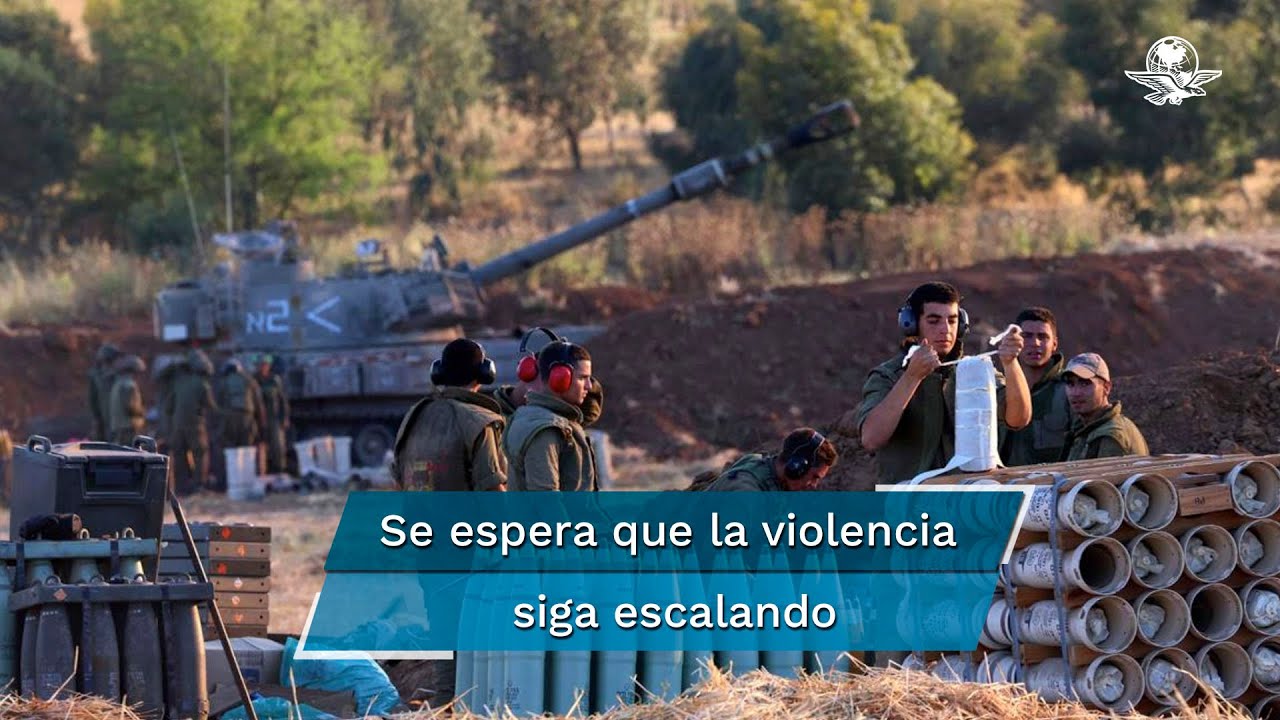 Israel moviliza tropas en frontera con Gaza y convoca a 7 mil reservistas