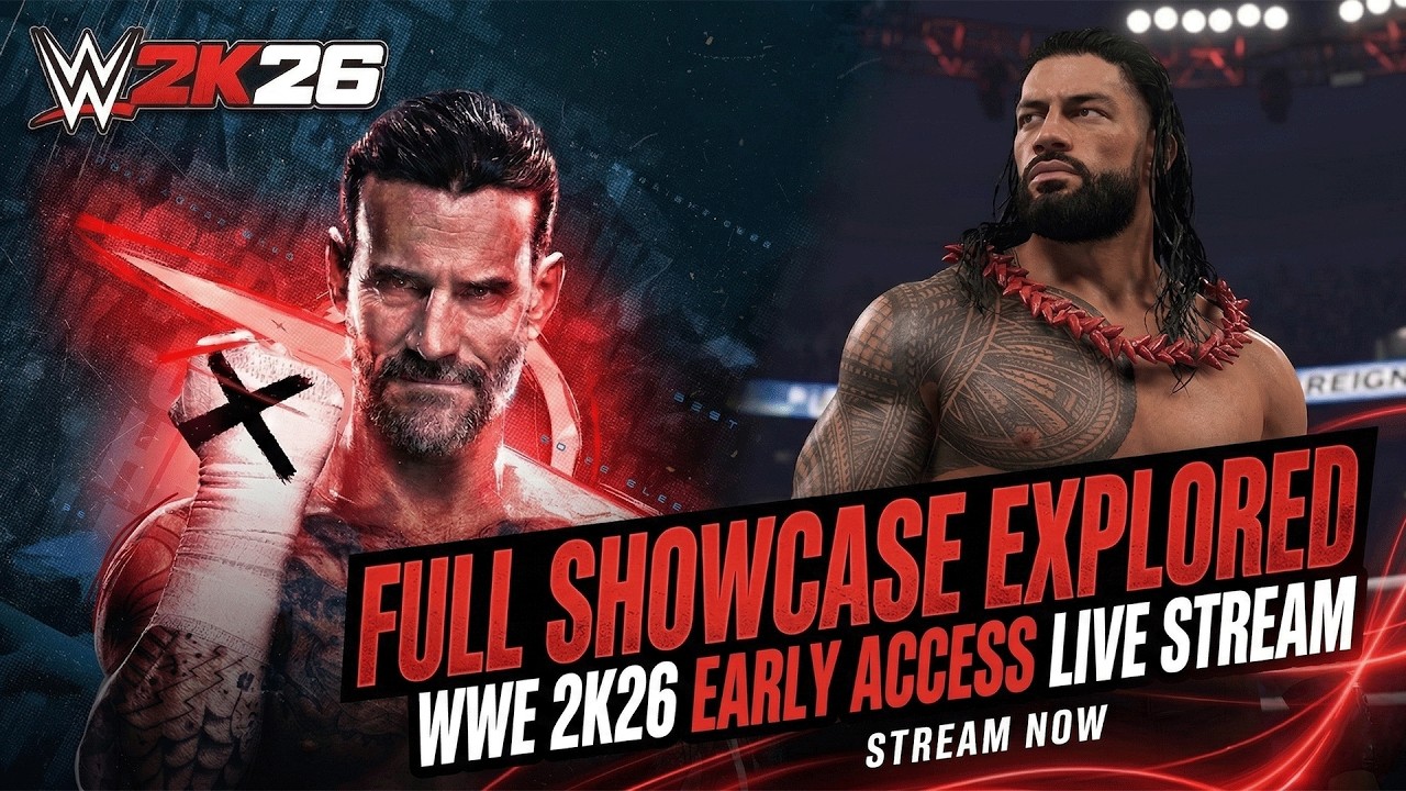 WWE 2K26 EARLY ACCESS LIVE STREAM - BROCK,ROMAN,CODY........ ! 🔥🏆