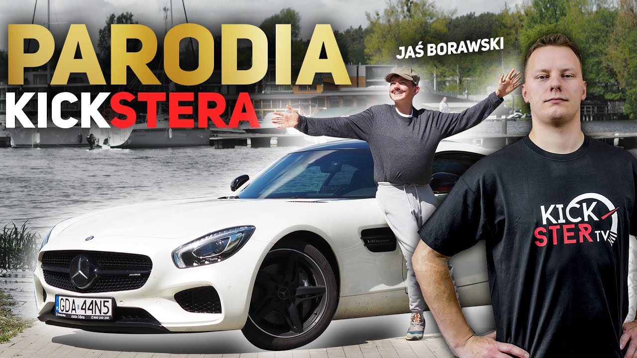 Kickster jedzie AMG GTS *Parodia*