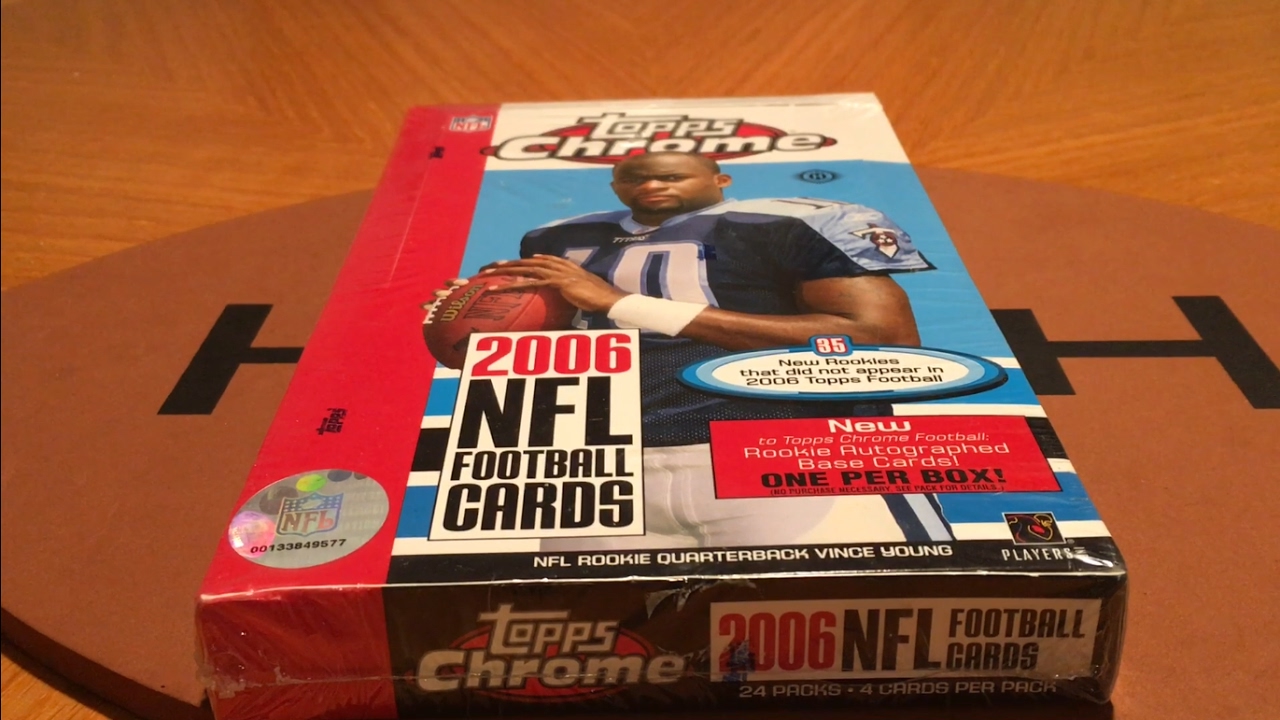 2006 Topps Chrome Football Box Break