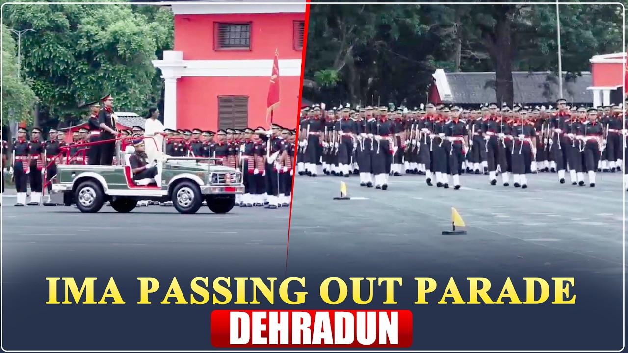 LIVE: Indian Military Academy Holds Spring Term Passing Out Parade | IMA