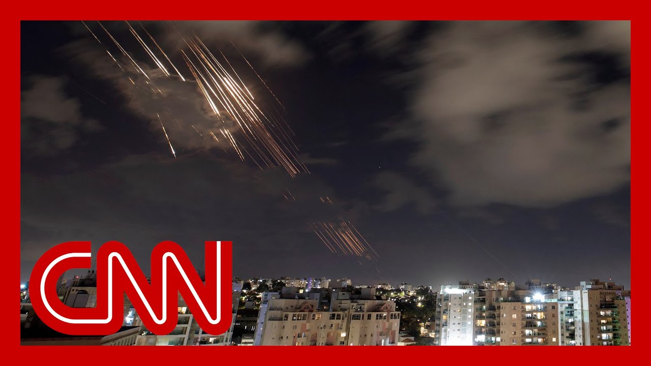 Iran fires missiles into Israel in response to deaths of Hezbollah leader & others. Watch CNN