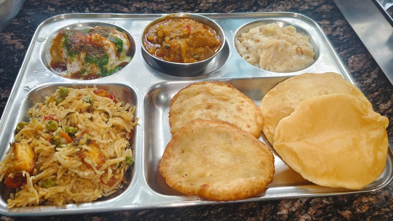 Bihari Holi special thali