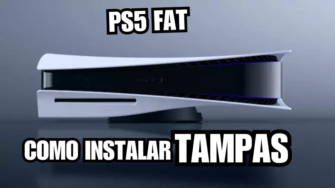COMO INSTALAR TAMPAS | PLAYSTATION 5 | PS5 | FAT | TAMPAS | CASES | SEM COMENTÁRIOS 🏆