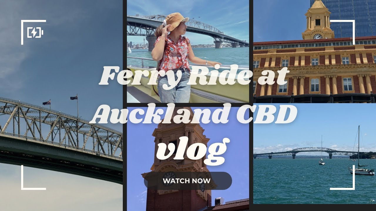 Ferry Ride in Auckland CBD | Birkenhead wharf - Ferry Downtown Terminal | 2026