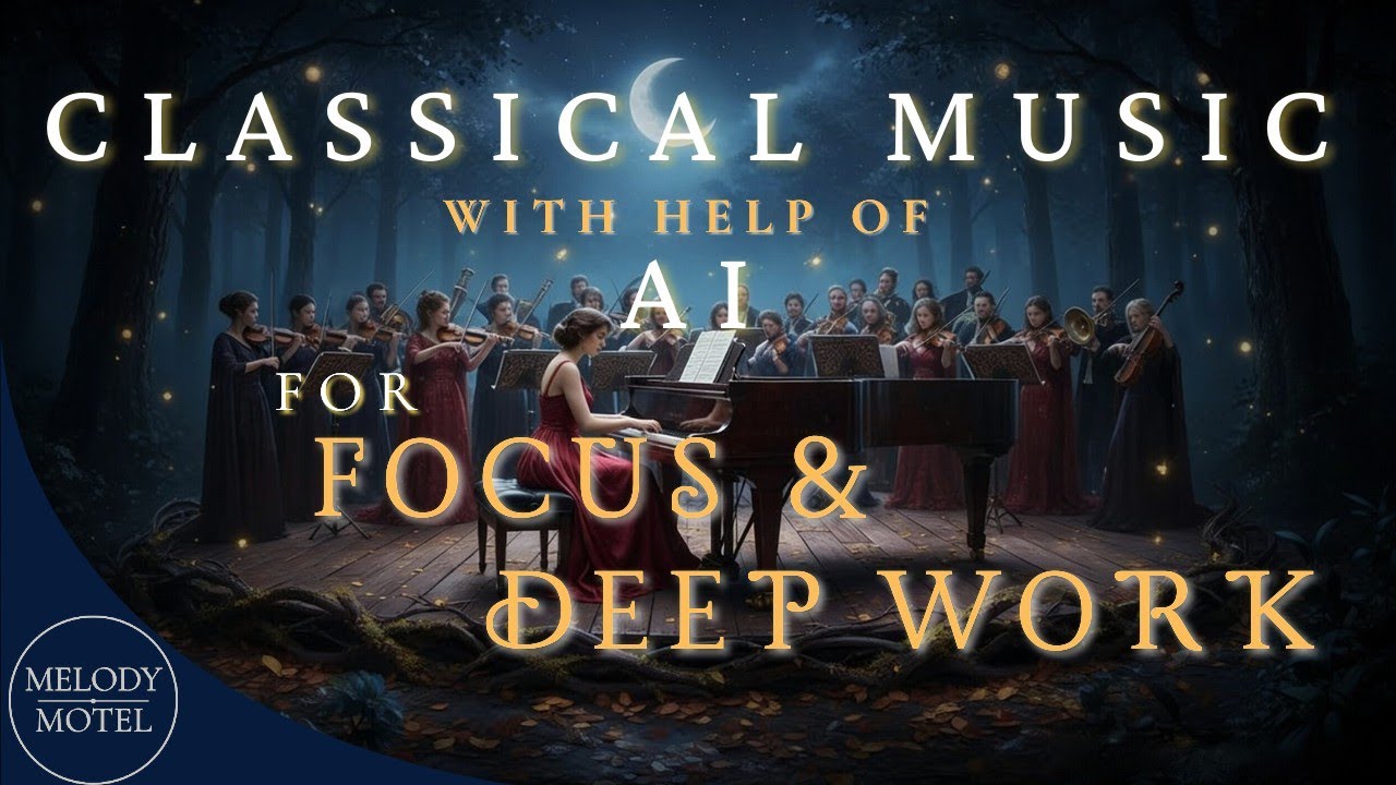 Enchanting Unique Piano & Orchestra Performance For Focus & Deep Work