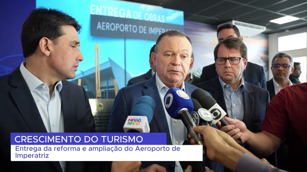 AEROPORTO DE IMPERATRIZ REINAUGURADO APÓS REFORMA E AMPLIAÇÃO