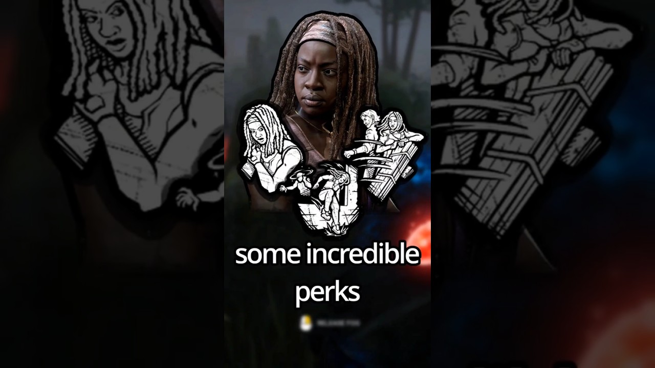 Michonne's perks are INCREDIBLE in Dead By Daylight #dbd #deadbydaylight
