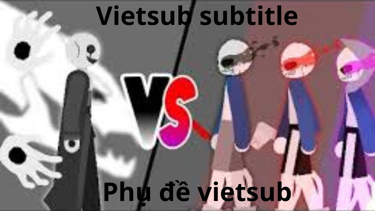 Gaster Vs Murder Time Trio Phase 1-3 full [Sticknodes] (Vietsub subtitle)