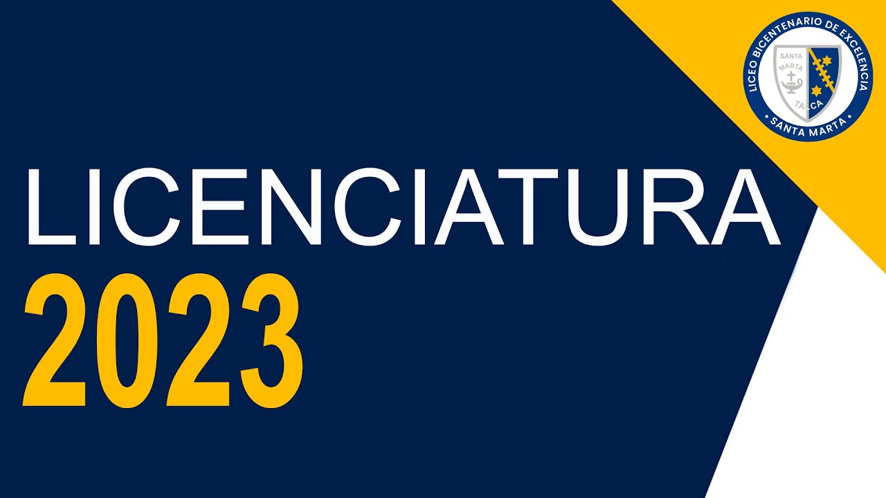 LICENCIATURA 2023 - 8° BÁSICOS