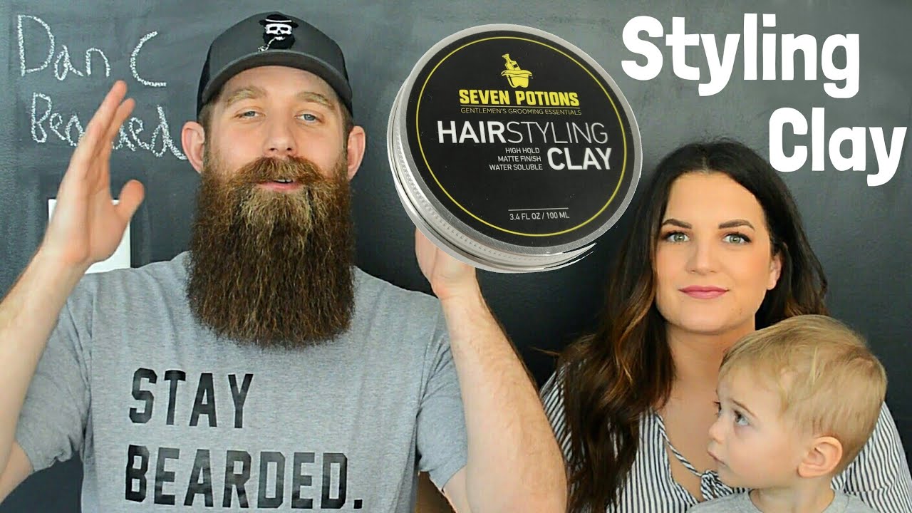 Hair Styling Clay & Pomade - Seven Potions!