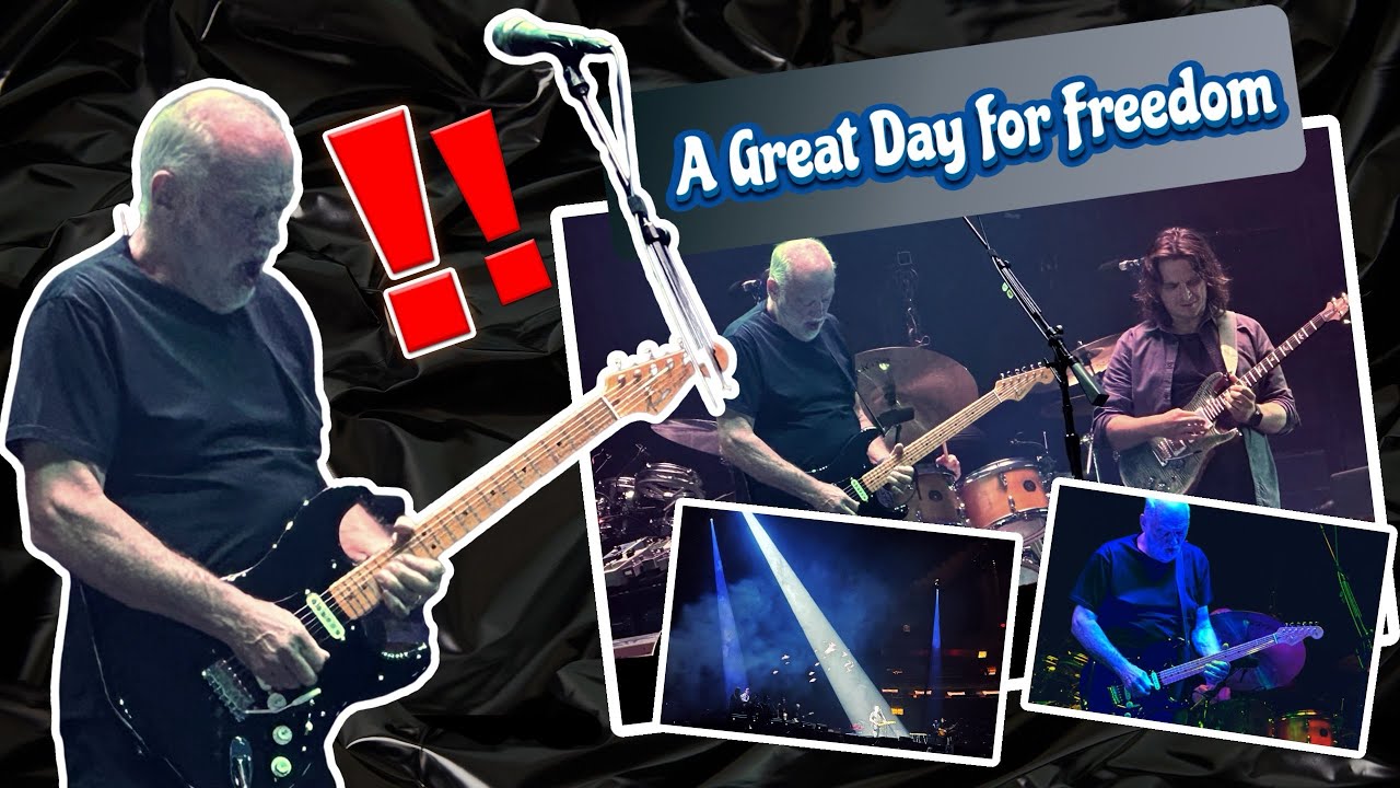 David Gilmour A Great Day For Freedom Live MSG 4 November 2024 Multiple Cameras, Luck & Strange Tour
