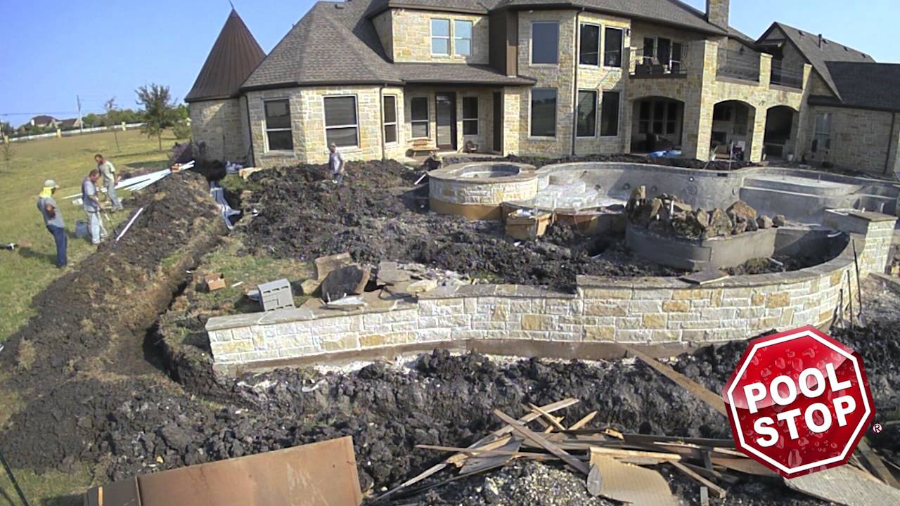 Building Award Winning Pools -  Pool Stop Rockwall TX