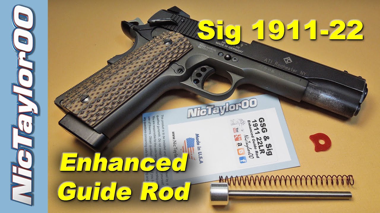 ATI / GSG / Sig Sauer Enhanced Guide Rod for the 1911 22LR Pistol
