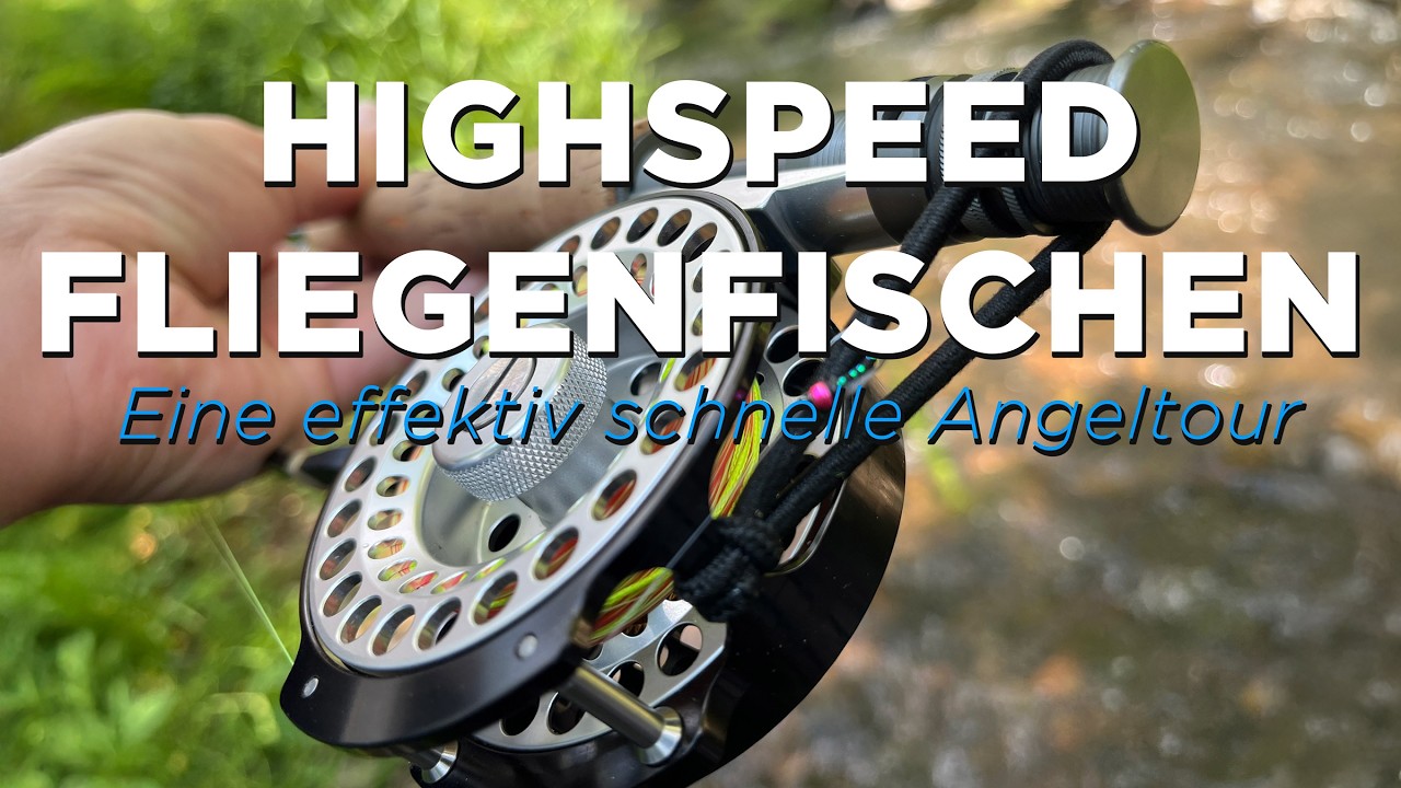 HIGHSPEED FLIEGENFISCHEN #flyfishing #fliegenfischen #trout