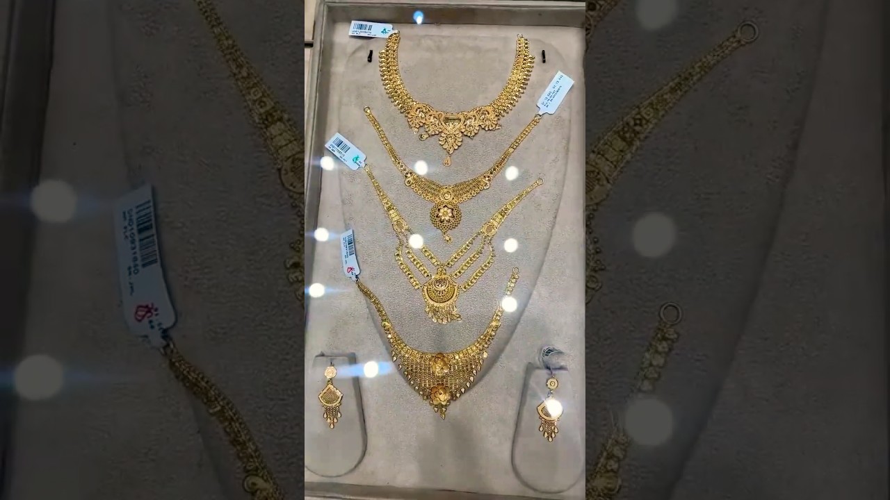 Light weight necklace from Senco #senco #gold #jewellery #necklace #ytshorts #shorts #shortsfeed