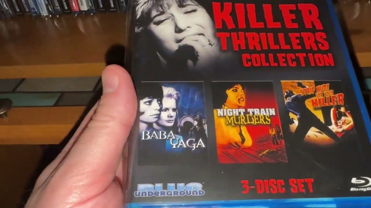 (2025) Обзор коллекции BLUE UNDERGROUND 4K Blu Ray DVD Box Sets УЖАСЫ Вестерны Культовая классика