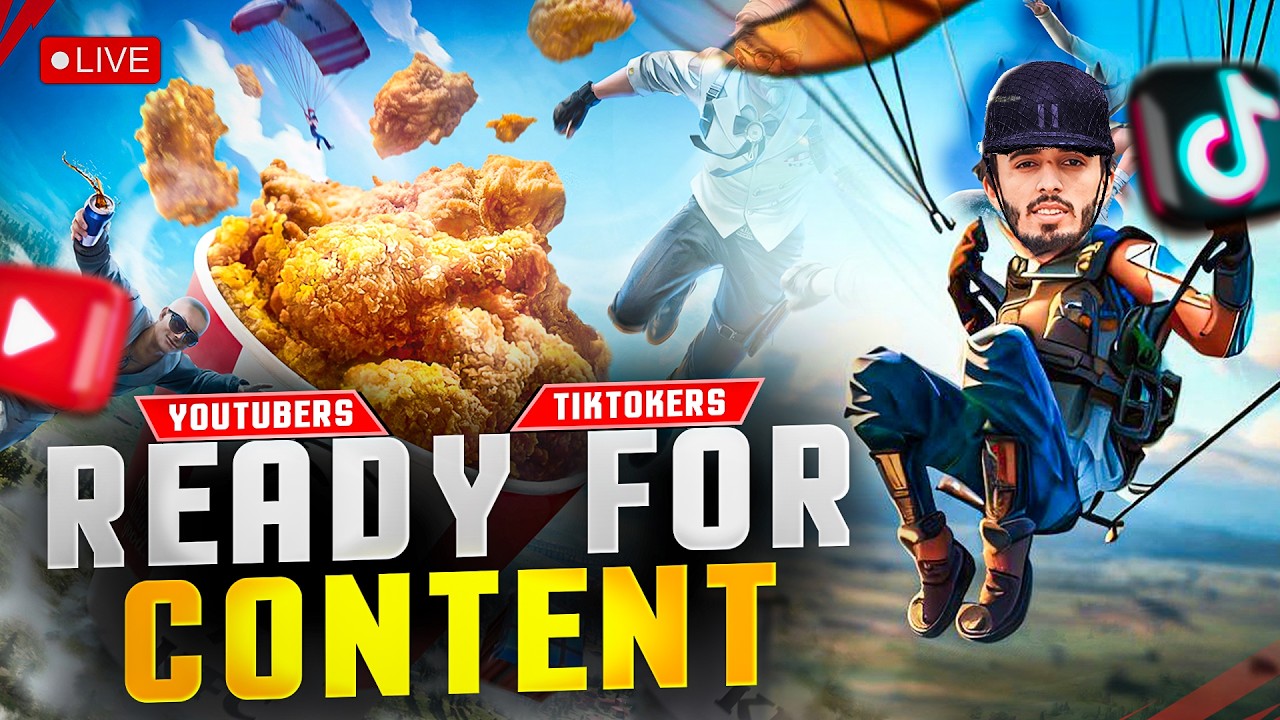 LAST CONTENT CRETOR MATCHS😎 OF THIS SESSION CONTENT VS CONTENT | PUBG MOBILE | ALI IS LIVE