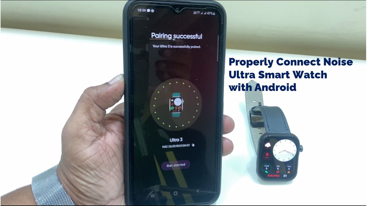 How to Connect/Pair Noise Ultra Smart Watch with Android Phone