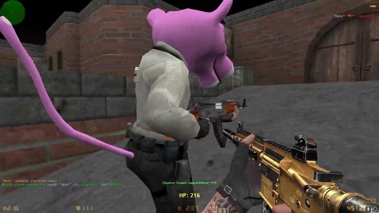 МЯСНЫЕ ЗОМБИ [BIOHAZARD] - Counter-strike 1.6 зомби сервер #4