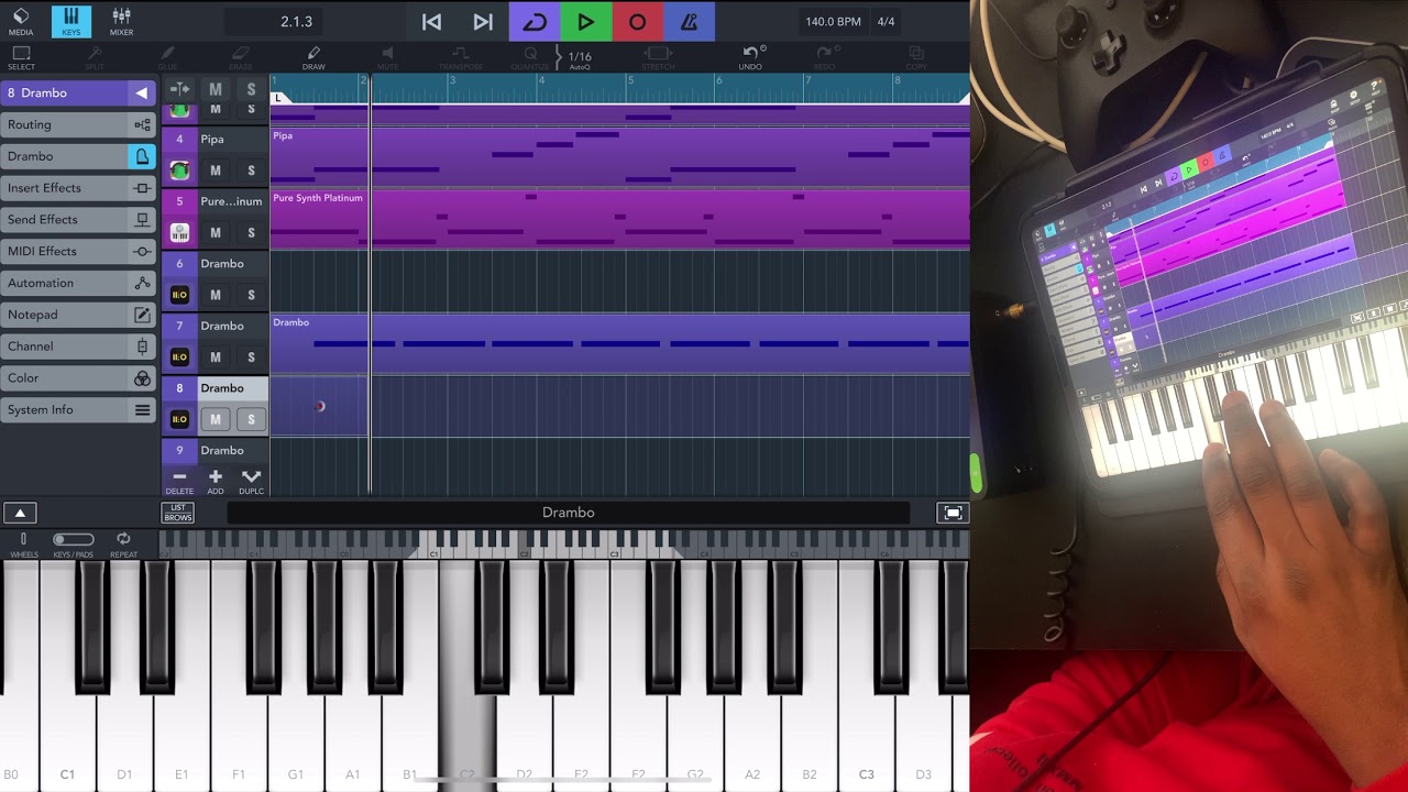 Creating a song in Cubasis 3 (EP1 Part 1)