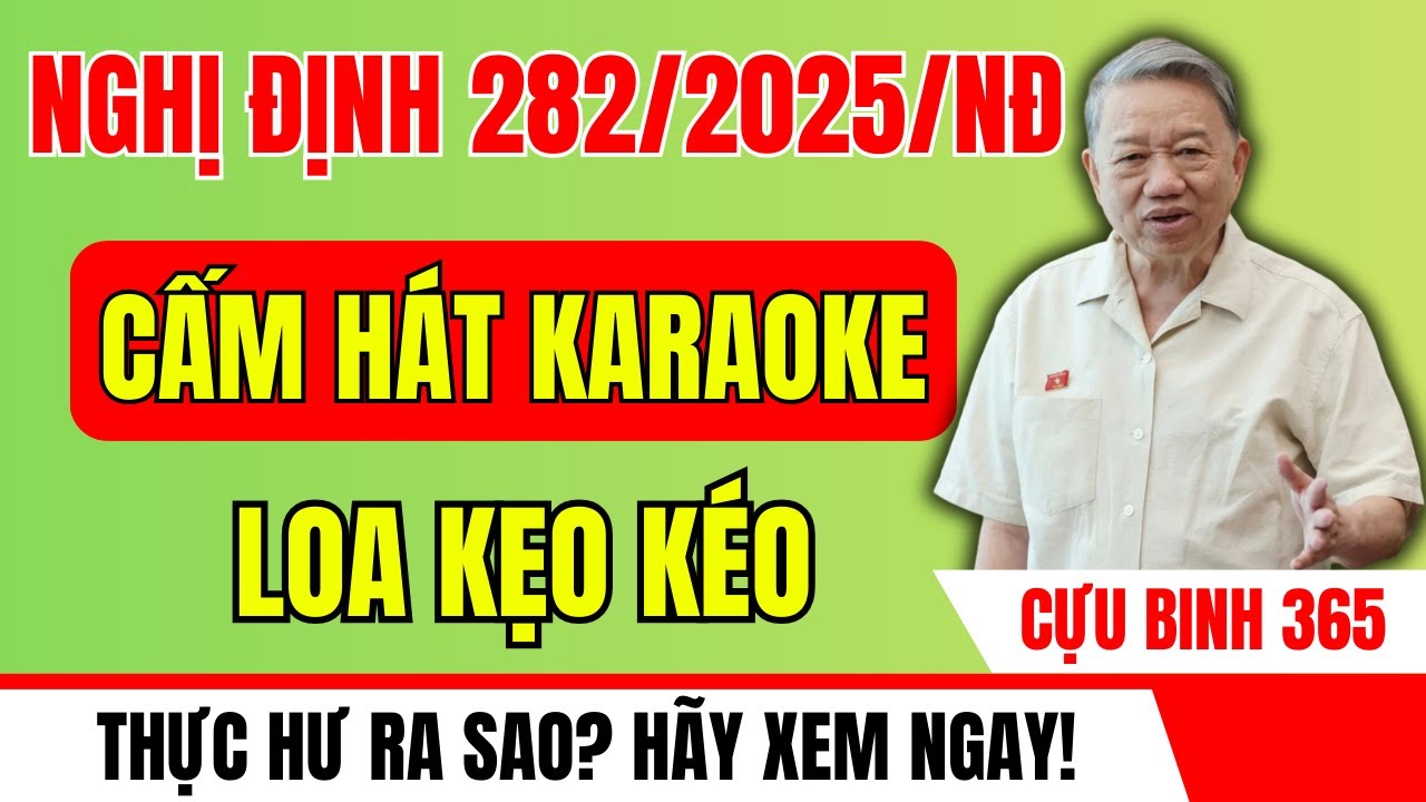 [TIN MỚI NHẤT] Cấm Hát Karaoke Bằng Loa Kẹo Kéo: Sự Thật Quy Định Mới Người Dân Cần Biết?