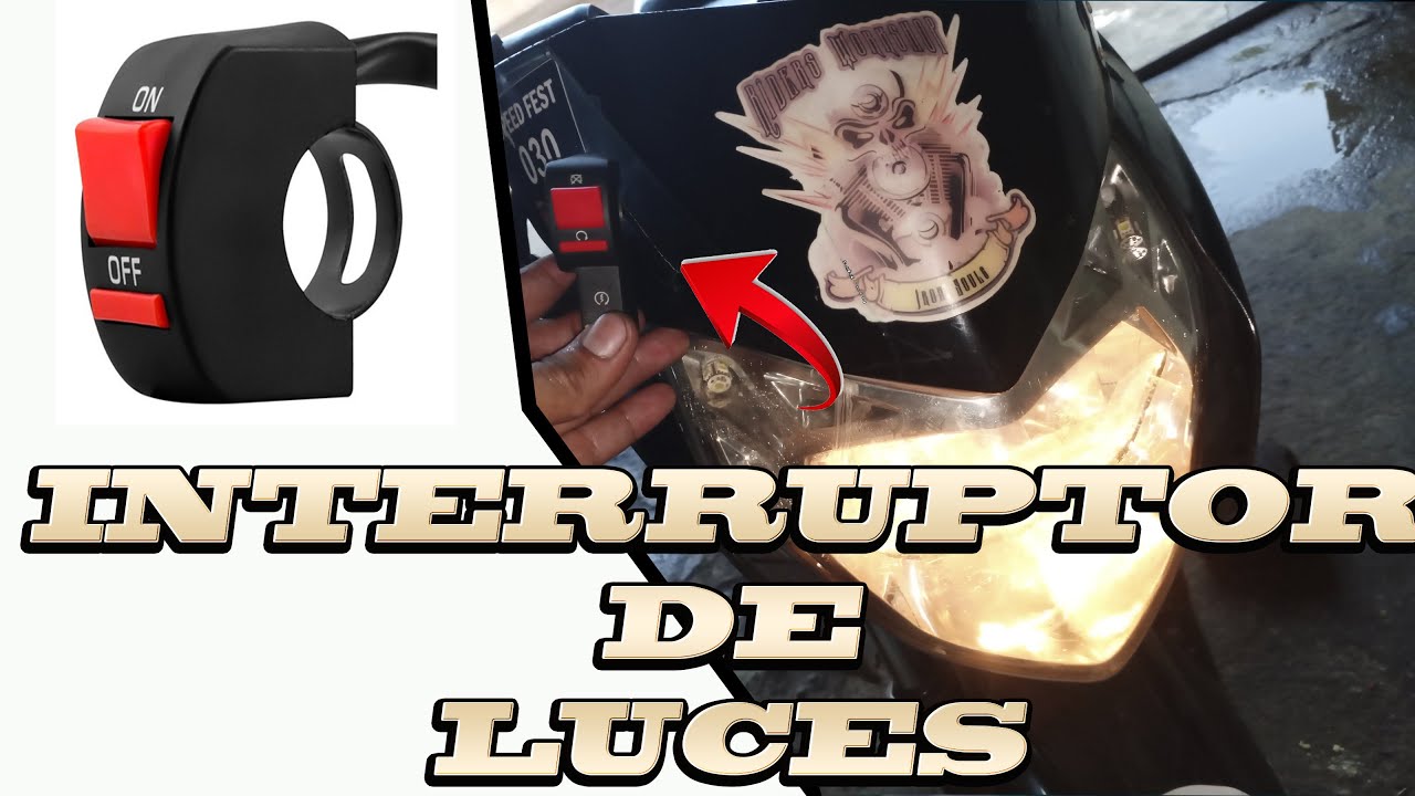 cómo instalar apagador de luces a tu pulsar