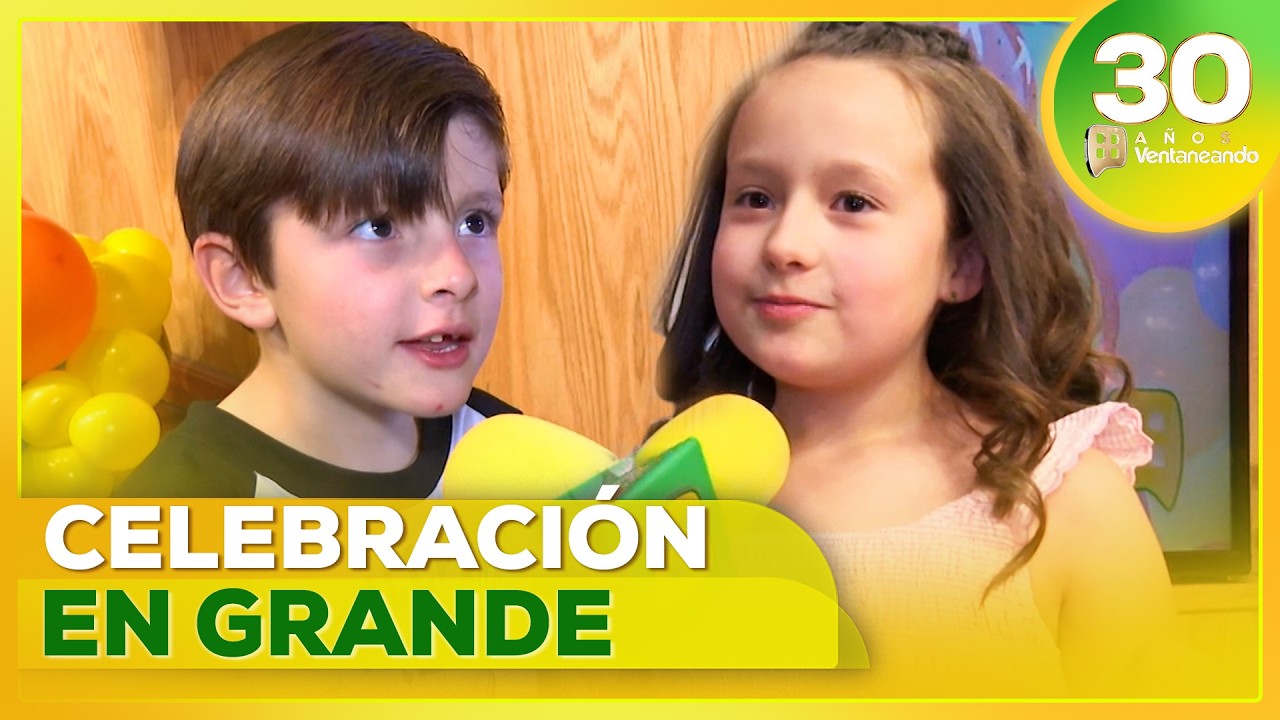 &iexcl;As&iacute; vivimos el cumplea&ntilde;os de los peque&ntilde;os, Noah y Michaela! 🎂🥳 | Ventaneando