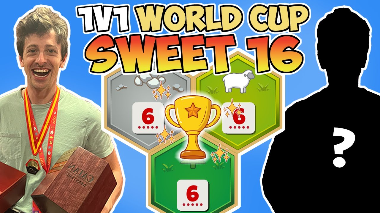 1v1 Catan Tournament - WORLD CUP PLAYOFFS SWEET 16