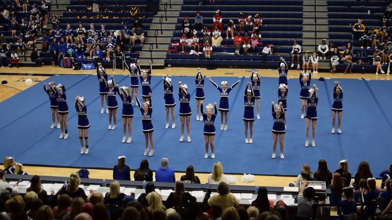 2016 GWOC Middle School Cheer Competition Springboro