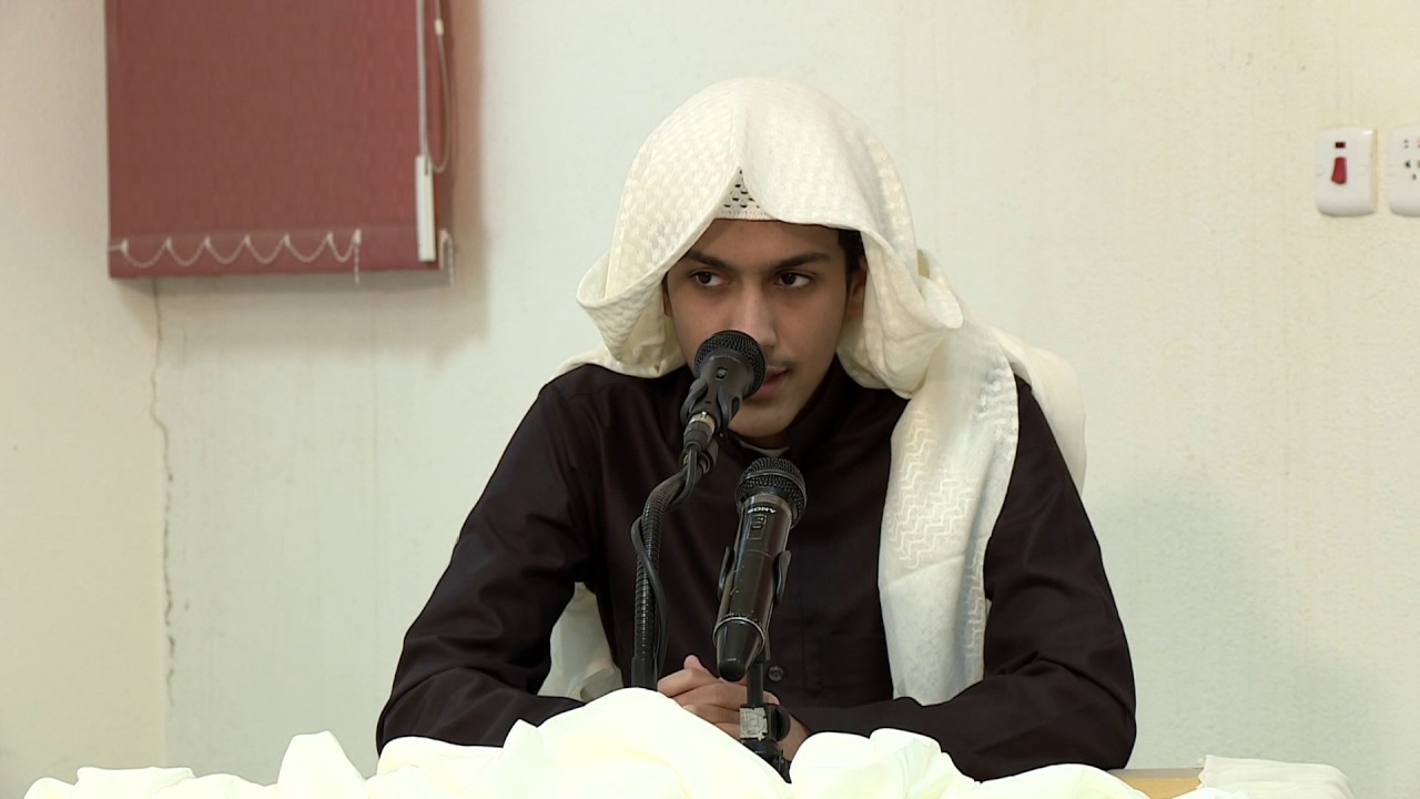 تلاوة محمد بن عبدالرحمن الخضيري في تصفية مسابقة الملك سلمان على مستوى الجمعية لعام 1438 هـ