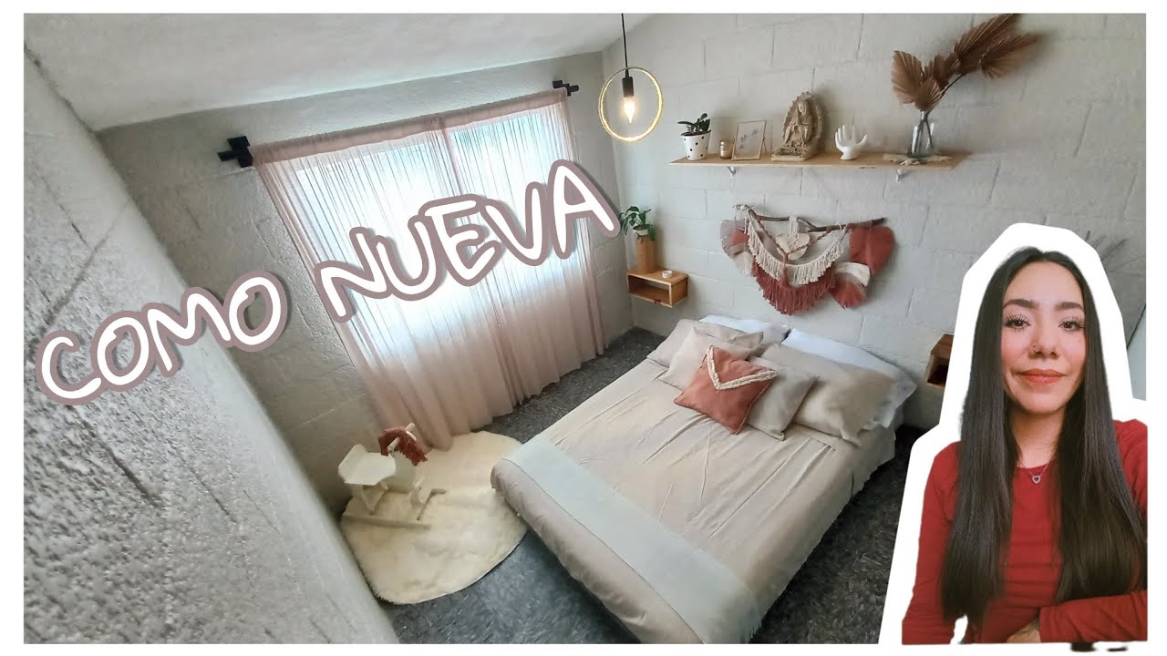 TRANSFORMACIÓN EXTREMA de mi RECAMARA desde CERO✨️ CASA INFONAVIT 🏠 QUEDO como NUEVA ✅️