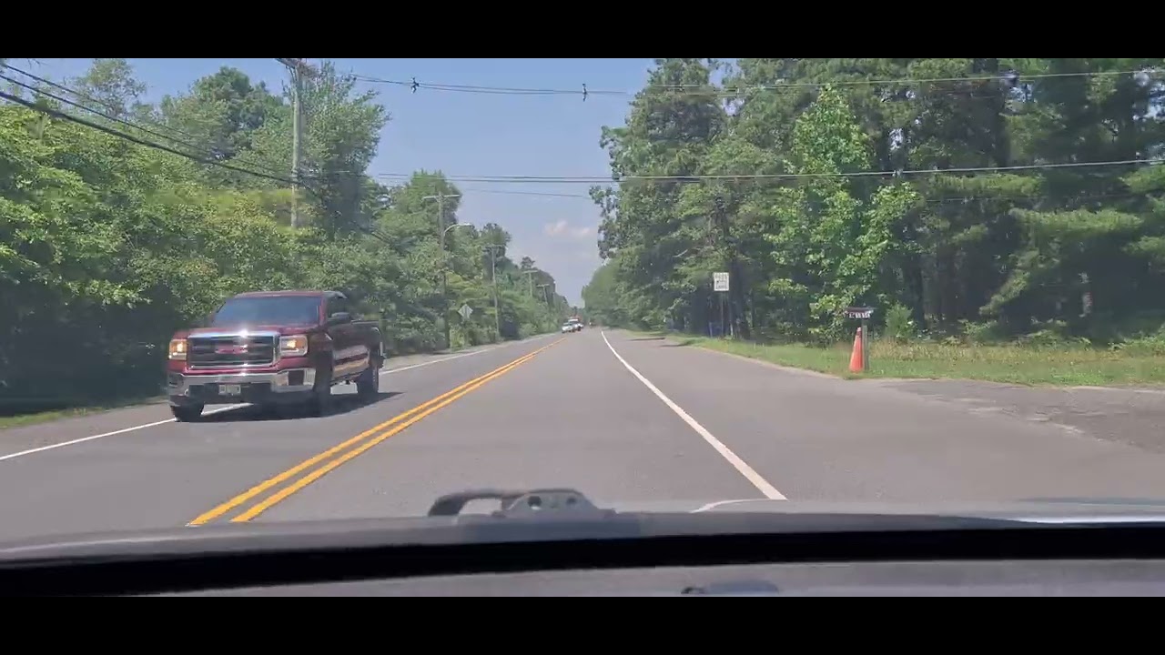 Taking A drive on New Jersey State Route 72 headed towards Pemberton Township NJ. #southjersey