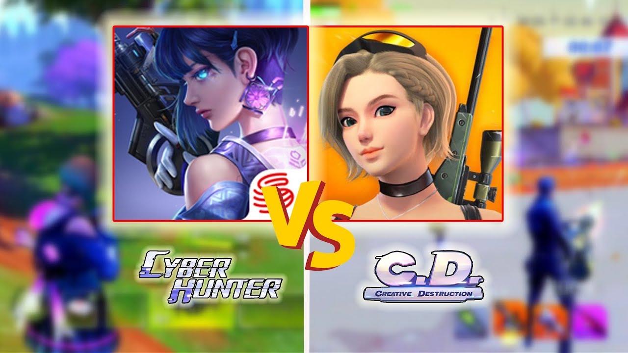 🔥 Cyber Hunter vs Creative Destruction 🔥 | Comparison Graphics (Android/IOS)